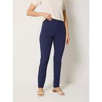 Long Tall Sally Slim Leg Trouser 36" - Blue