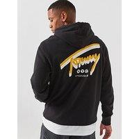 Tommy Jeans Nyc Signature Back Graphic Hoodie - Black