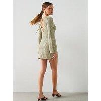 Mango Dress Siturri - Green