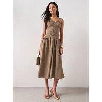 Mango Dress Vini - Green