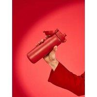 Ion8 Leak Proof Slim Water Bottle, Vacuum Insulated, Red, 500Ml (17Oz)