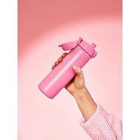 Ion8 Leak Proof Slim Water Bottle, Vacuum Insulated, Rose Bloom, 500Ml (17Oz)