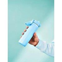 Ion8 Leak Proof Slim Water Bottle, Stainless Steel, Alaskan Blue, 600Ml (20Oz)