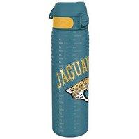 Ion8 Leak Proof Slim Water Bottle, Stainless Steel, Nfl Jaguars, 600Ml (20Oz)