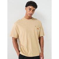 Hugo Blue Nevado Loose Fit T-Shirt - Brown