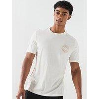 Hugo Blue Nemodo Graphic T-Shirt - White
