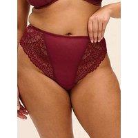 Elomi Tiernie Thong-Tibetan Red - Tan Red
