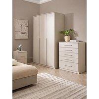 The Very Collection Murcia 3 Piece & Package - 3 Door Wardrobe, 5 Drawer Chest And 2 Drawer Bedside Chest