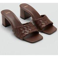 Mango Braid Sandals - Brown