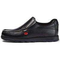 Kickers Youth Fragma Slip-On Shoe - Black