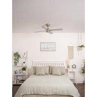Valuelights Magnum 42" 4 Blade Chrome & Black Ceiling Fan With Remote Control