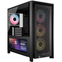 Corsair Frame 4000D Lcd Rs Argb Mid Tower Case - Black