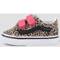 Vans Girls Double Riptape Grippy Sole Trainers - Beige