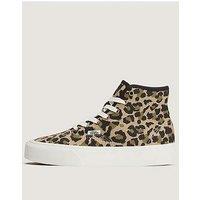 Vans Womens Authentic Hi 2.0 Trainer - Animal Print