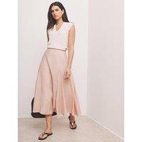 Mint Velvet V Neck Knit Top - Pink