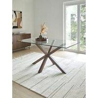 The Very Collection Rigby 160Cm Rectangular Dining Table In Walnut - Fsc Certified