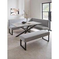 The Very Collection Valetta Dining Table & Bench Dining Set - Fsc Certified