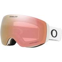 Oakley Mens Flight Deck M Prizm Rimless Ski Goggles - White