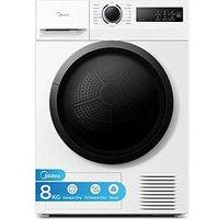 Midea Md110H80D/W 8Kg Heat Pump Tumble Dryer White