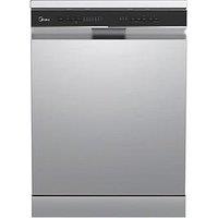 Midea Mdwef1433D(Ss)-Wg 14 Place Setting, Wifi Connected Full Size Dishwasher Silver
