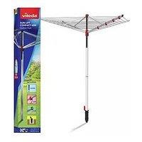 Vileda Sun-Lift 4 Arm 40M Compact Rotary Airer