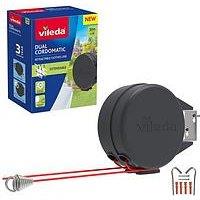 Vileda Dual Line Cordomatic 30M Retractable Washing Line