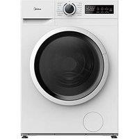 Midea Mf110W100Ba10/W 10Kg Steam Care Washing Machine White