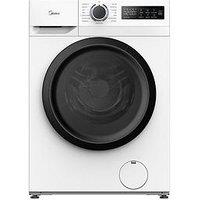 Midea Mf110W80Ba10/W 8Kg Steam Care Washing Machine White