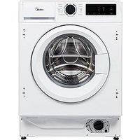 Midea Mfa06D80Ba10/W 8/6Kg Steam Care Integrated Washer Dryer White - Washer Dryer Only