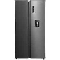 Midea Mdrs710Fgd46W Super Cool Technology American Style Fridge Freezer Silver