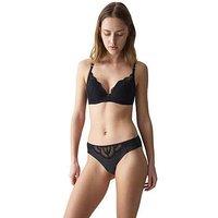Triumph Love And Lace Hipster Brief - Black