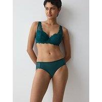 Triumph Amourette Sparkle Hipster Brief - Teal