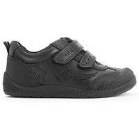 Start-Rite Boys' Hat Trick School Shoes With Touch Fastening - Black