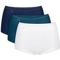 Sloggi Basic + Maxi 2 Pack Brief - Blue Combo