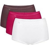 Sloggi Basic + Maxi 3 Pack Brief - Red Combo