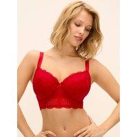 Freya Womens Posie Underwired Longline Bra - Red