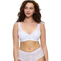 Triumph Amourette Wired Half Wired Push Up Bra - White