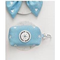 Cocopup Blue Heartstrings Cord Poop Bag Holder
