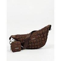 Cocopup Crossbody Crescent Dog Walking Bag-Espresso