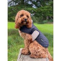 Cocopup Quilted Dog Coat- Midnight Black - Small