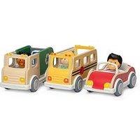 Melissa & Doug Cheery Lane Vehicle Play Set