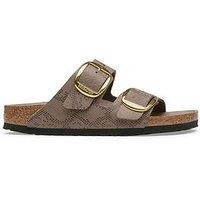 Birkenstock Womens Arizona Big Buckle Synthetics Sandal - Gray Taupe
