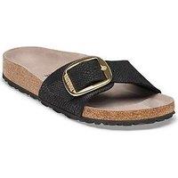 Birkenstock Madrid Big Buckle Sandals - Black