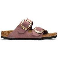 Birkenstock Arizona Big Buckle Nubuck Sandals - Purple