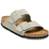 Birkenstock Arizona Suede Sandals - Cream