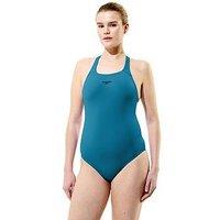 Speedo Women'S Endurance+ Medalist Swimsuit - Green