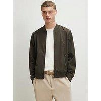 River Island Lightweight Bomber Jacket - Green