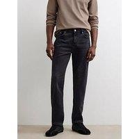 River Island Washed Slim Jeans - Black