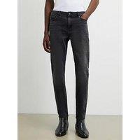 River Island Skinny Fit Washed Jeans - Black