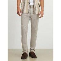 River Island Skinny Fit Chino Trousers - Grey
